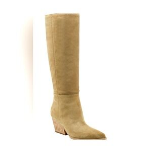 Marc Fisher Tan Heeled Boots